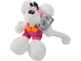 Diddl Plüschmaus Kuscheltier 20cm mit Latzhose Pink