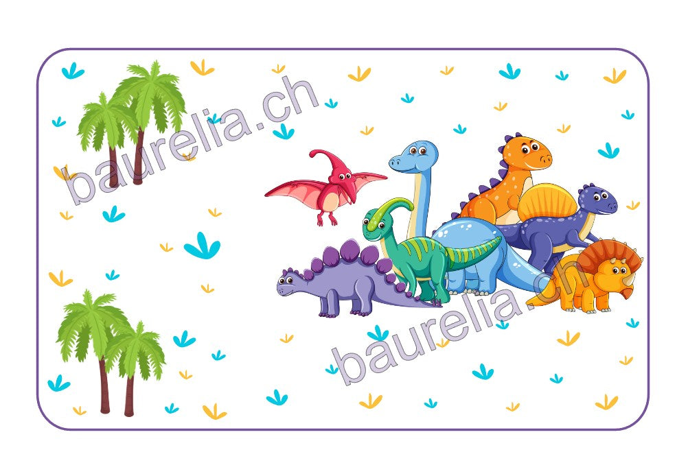 Baurelia Box Inlay bedruckt Dino 2