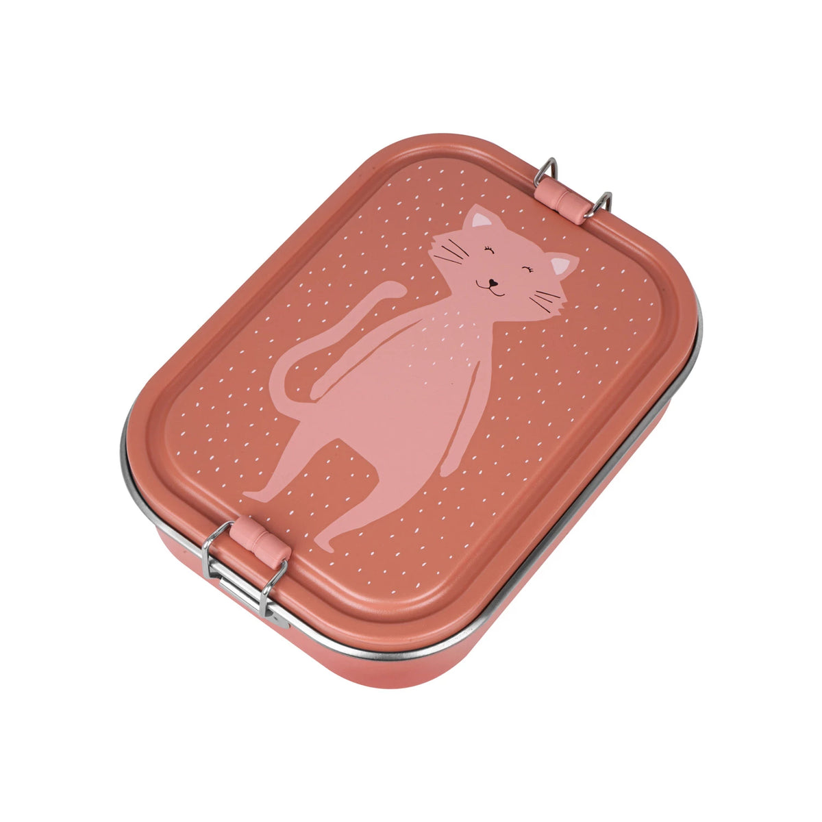 Edelstahl Znünibox mit Unterteilung Trixie Katze