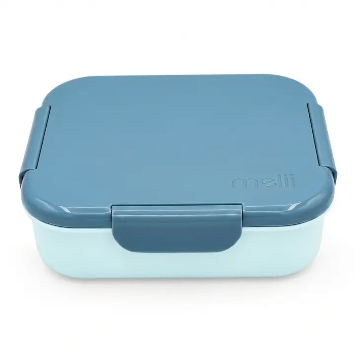 Znünibox Edelstahl mit Kühlakku Blau