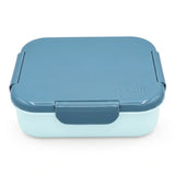 Znünibox Edelstahl mit Kühlakku Blau