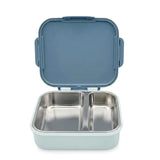 Znünibox Edelstahl mit Kühlakku Blau