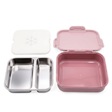 Znünibox Edelstahl mit Kühlakku Berry