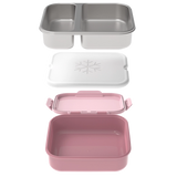 Znünibox Edelstahl mit Kühlakku Berry