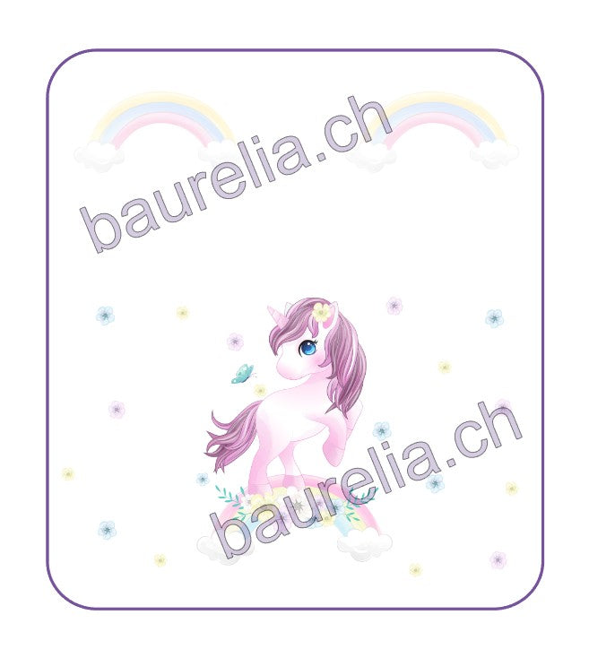 Baurelia Box Inlay bedruckt Einhorn 7