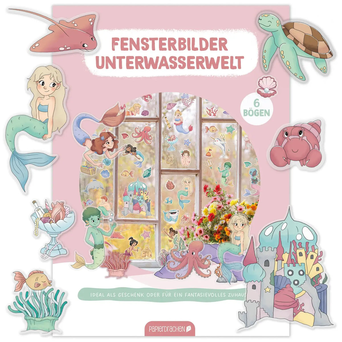 Fensteraufkleber Unterwasserwelt