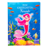 Freundebuch für Kinder im Kindergarten - Meerjungfrau