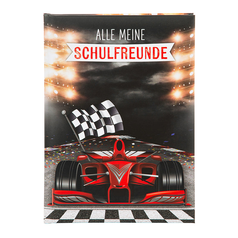 Freundebuch für Kinder - Racing