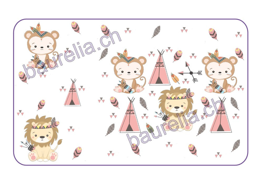Baurelia Box Inlay bedruckt Friends 1