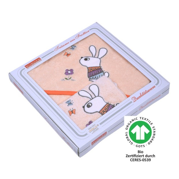 Baby Geschenk Set Hase