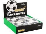 Notizblock Fussball