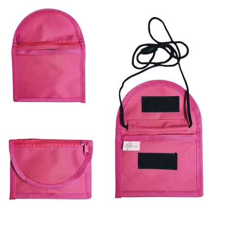 Baurelia Kinder Portemonnaie mit Umhängebändel Pink