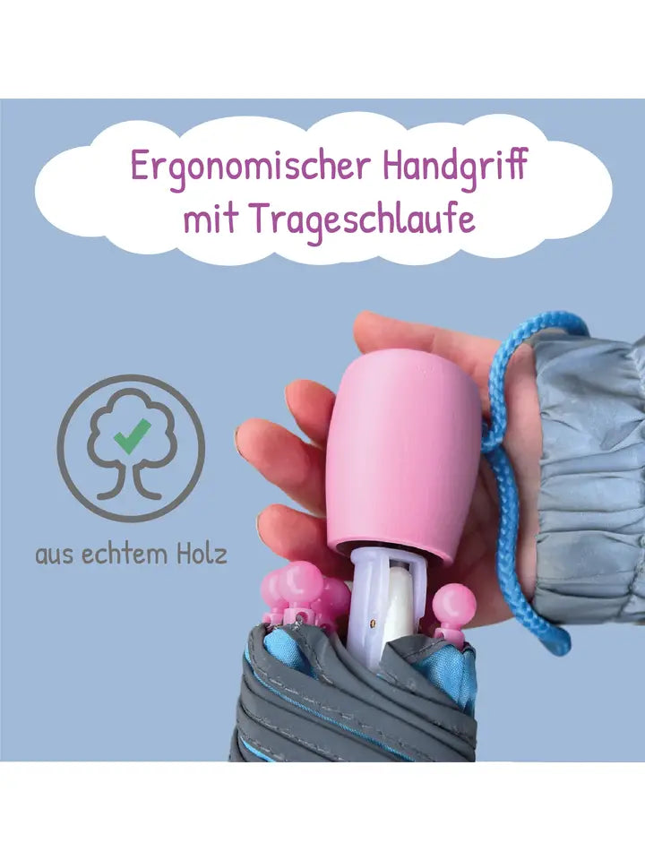 Kinder Regenschirm mit Farbwechsel Meerjungfrau