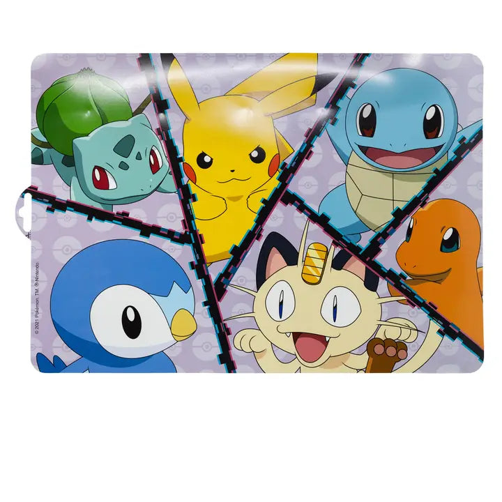 Kinder Tischset Comic Pokémon