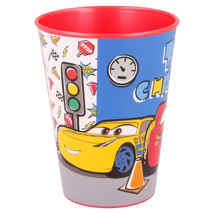 Comic Zahnputz Trinkbecher Cars klein