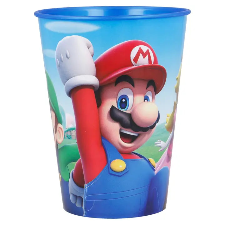 Comic Zahnputz Trinkbecher Super Mario klein