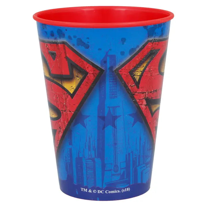 Comic Zahnputz Trinkbecher Superman klein