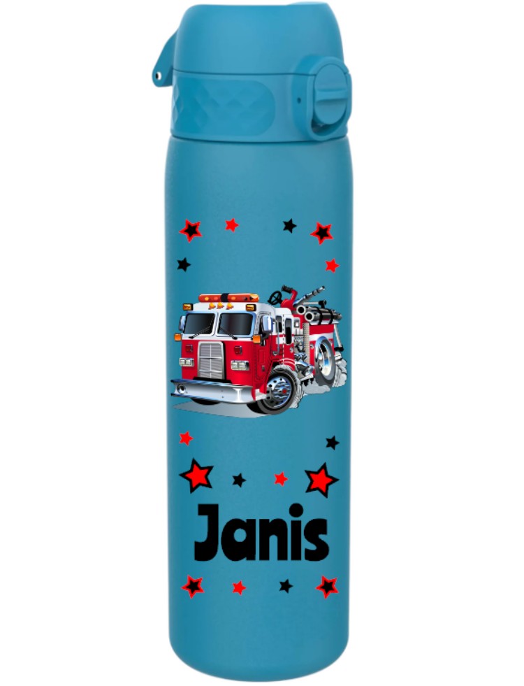 Edelstahl Trinkflasche Ion8 500ml Blau