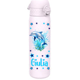 Edelstahl Trinkflasche Ion8 500ml Pastellrosa