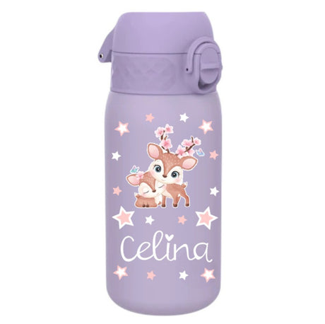 trinkflasche, trinkflasche kinder, trinkflasche kinder edelstahl, trinkflasche kinder edelstahl personalisiert, trinkflasche kinder ohne plastik, trinkflasche personalisiert, trinkflasche kinder personalisiert, trinkflasche mädchen, trinkflasche mädchen personalisiert, trinkflasche kinder auslaufsicher, kindergarten, schule, spielgruppe, trinkflasche bedruckt, trinkflasche beschriftet, trinkflasche mit hirsch, trinkflasche kinder lavendel,
