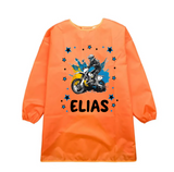 Malschürze für Kinder Uni Orange 4-6 Jahre