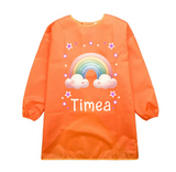 Malschürze für Kinder Uni Orange 4-6 Jahre