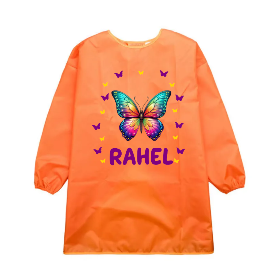 Malschürze für Kinder Uni Orange 4-6 Jahre