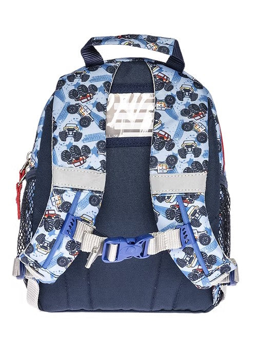 Kindergartenrucksack Funki Monstertruck