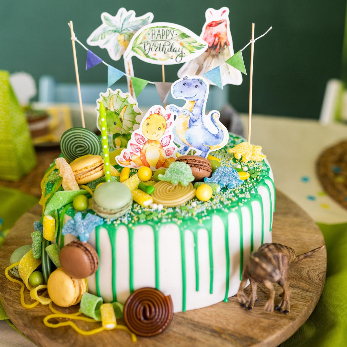 Kuchen Dekoration Dino