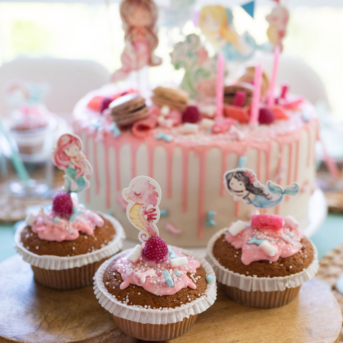 Kuchen Dekoration Meerjungfrau