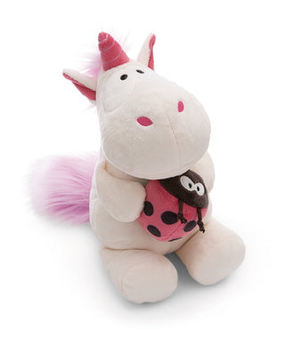 Kuscheltier Nici Einhorn mit Marienkäfer