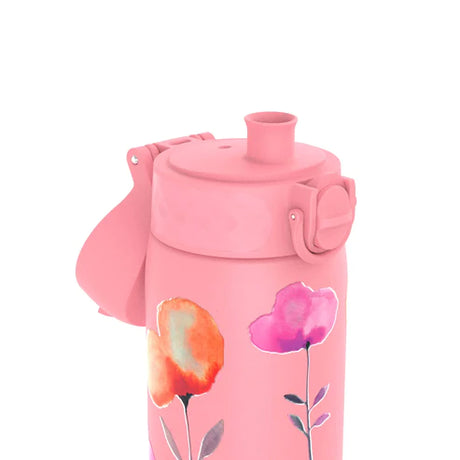 Edelstahl Trinkflasche Ion8 500ml Blume