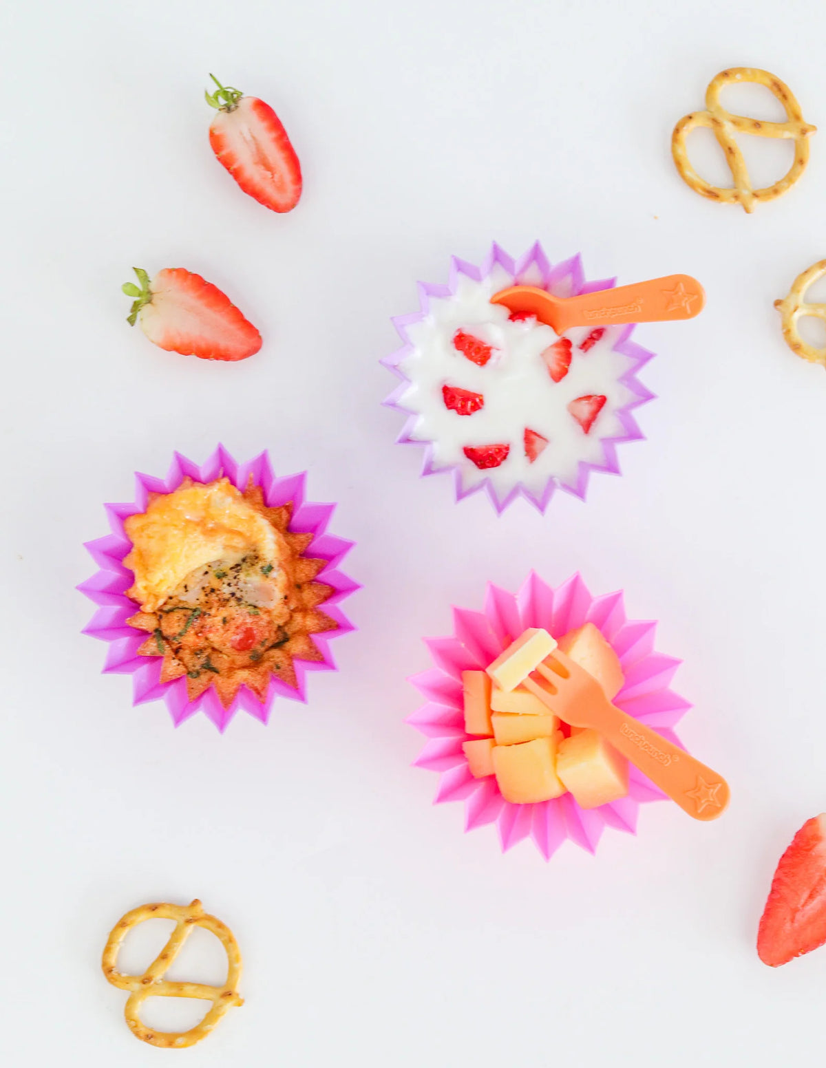 Mini Besteck Lunch Punch 6er Set Brights