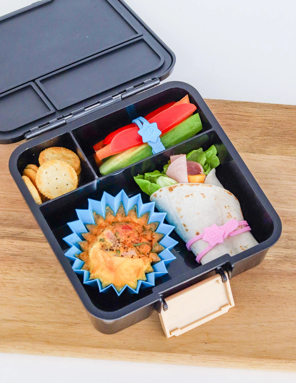 Silikonformen XL Lunch Punch Burst Blau