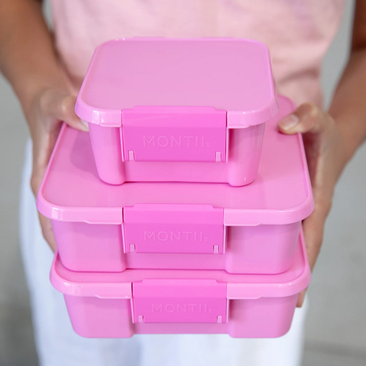Znünibox MontiiCo Lunchbox Bento Two Floss Rosa