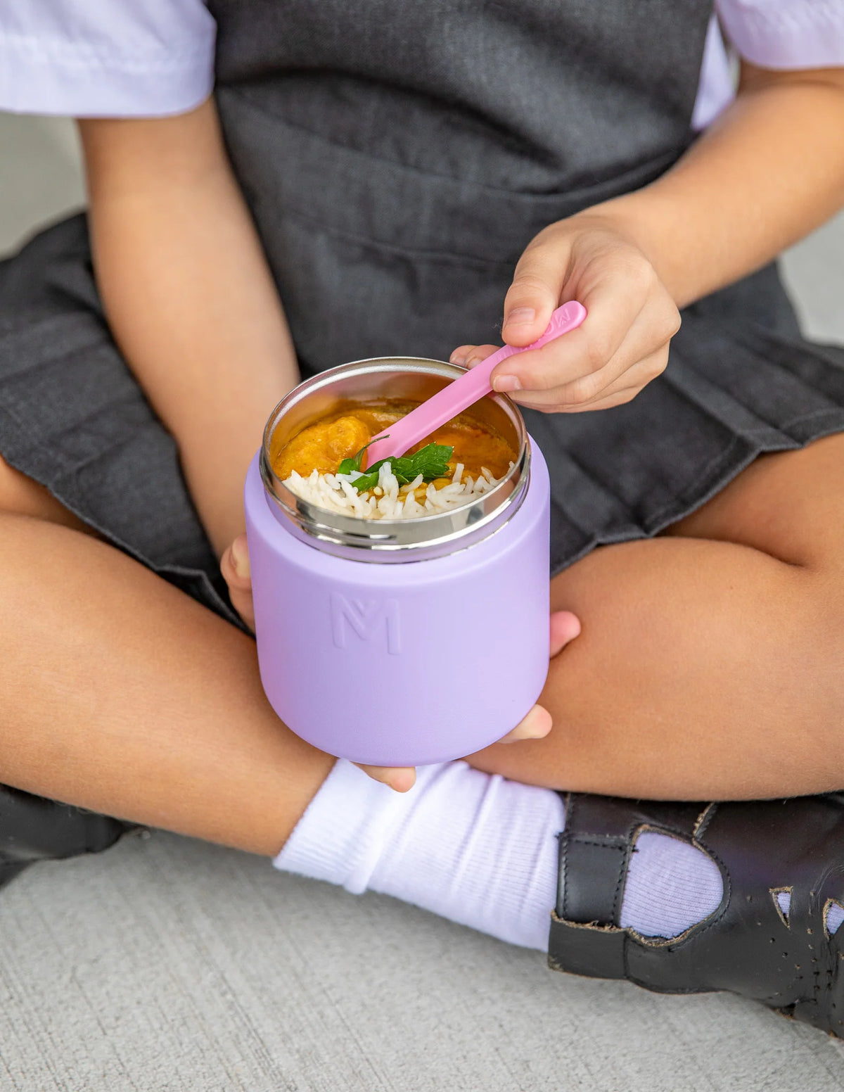 Thermobehälter Lunchbox MontiiCo Lilac