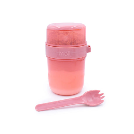Znünibox Salat, Joghurt & Müeslibecher Rosa