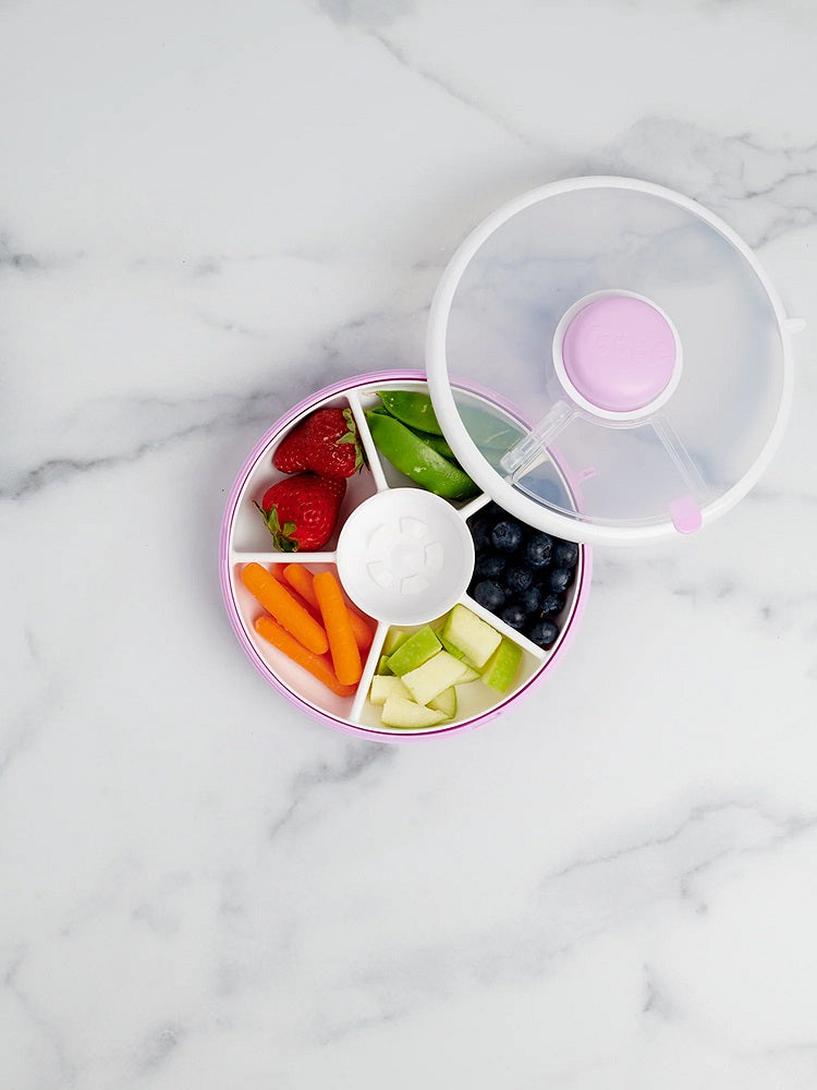 Znünibox GoBe Snack Spinner Flieder