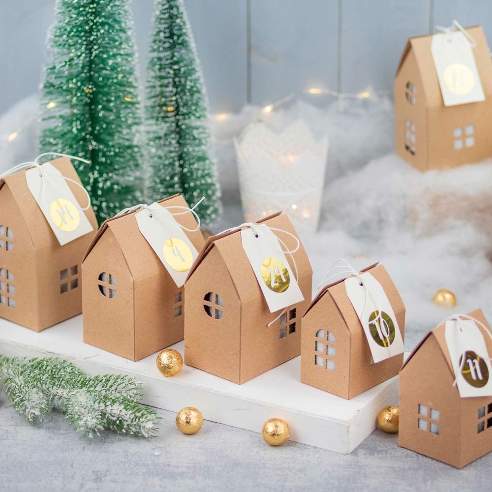 Adventskalender Weihnachtsdorf
