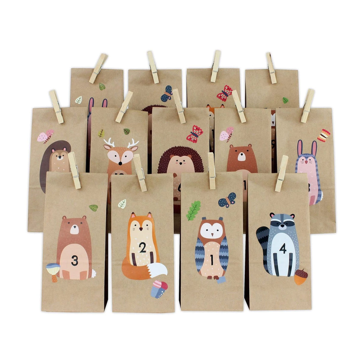 Adventskalender Waldtiere
