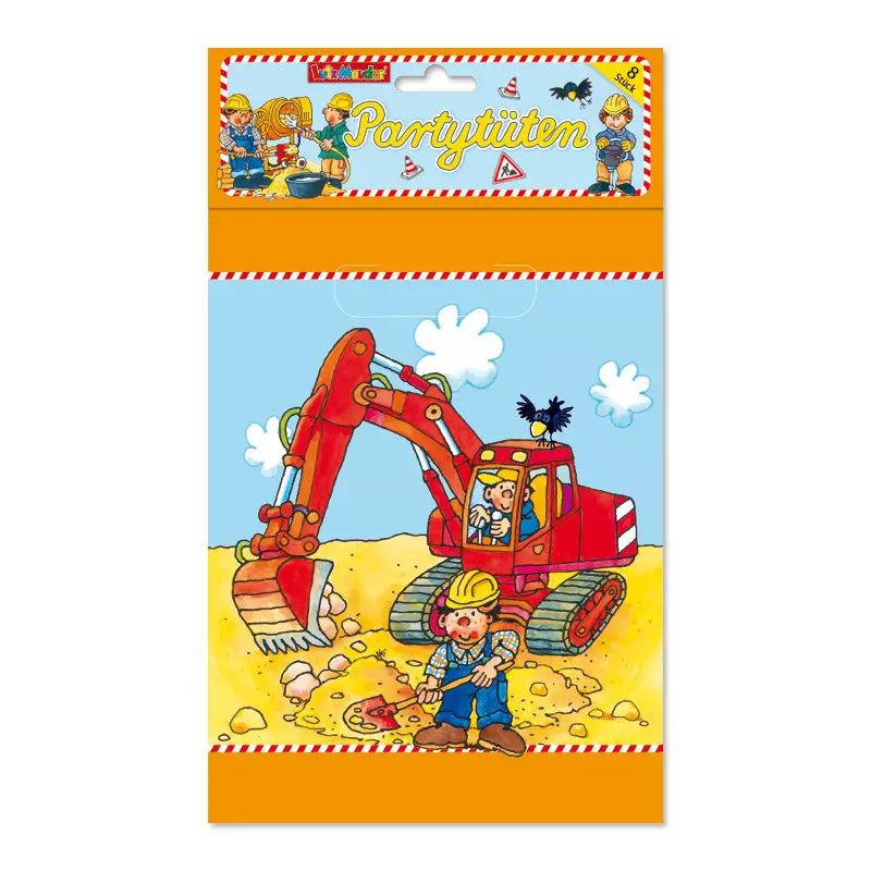 Geschenktüten Plastik Bagger