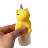 Yumbox Quetschflaschen für Saucen Einhorn