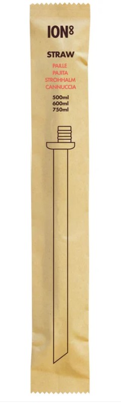 Ion8 wiederverwendbarer Strohhalm Medium