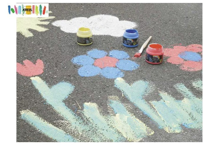 Strassenmalkreide flüssig zum malen 4 Farben