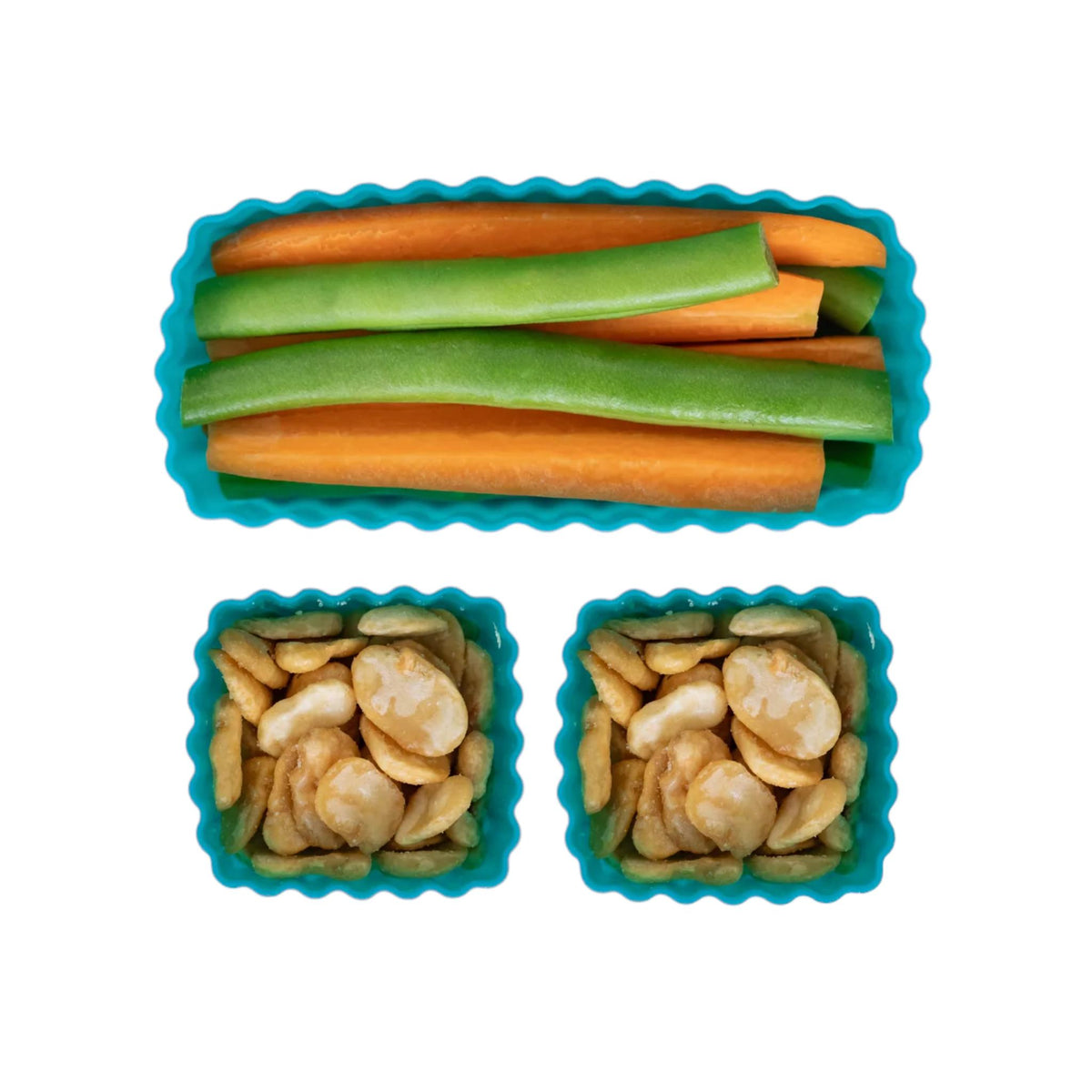 Silikonformen MontiiCo Bento Cups 3er Set Pine
