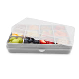Znünibox Snackbox Melii mit 24 Unterteilungen Helltürkis