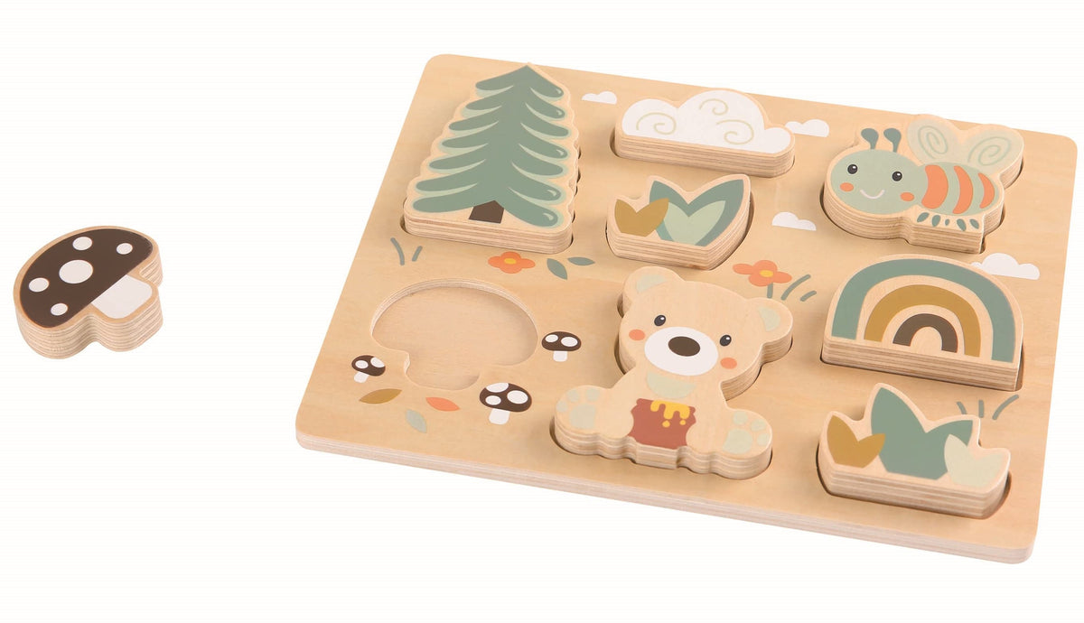 Spielba 3D-Puzzle Bär