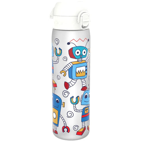 Trinkflasche Ion8 500ml mit Motiv Roboter