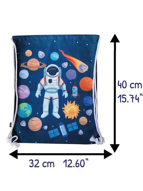Turnbeutel Kinder Polyester Astronaut
