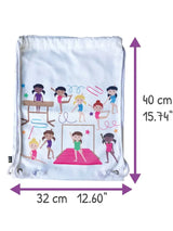 Turnbeutel Kinder Polyester Turnen